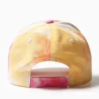 Кепка женская MINAKU Tie-dye, жёлтая, размер 54-56