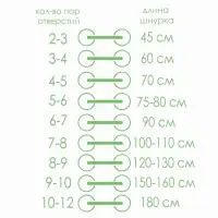 Шнурки для обуви, пара, круглые, d=4 мм, 120 см, серебристые