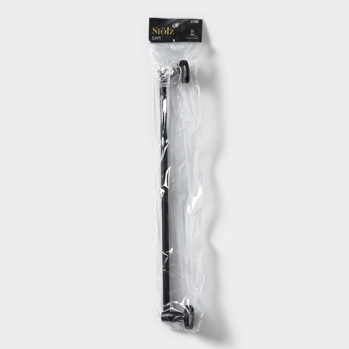 Держатель для полотенец Штольц Stölz Loft basic, цвет чёрный Держатель для полотенец Штольц Stölz Loft basic, цвет чёрный