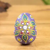 Сувенир "Яичко" дерево 5х5х6 см Сувенир "Яичко" дерево 5х5х6 см