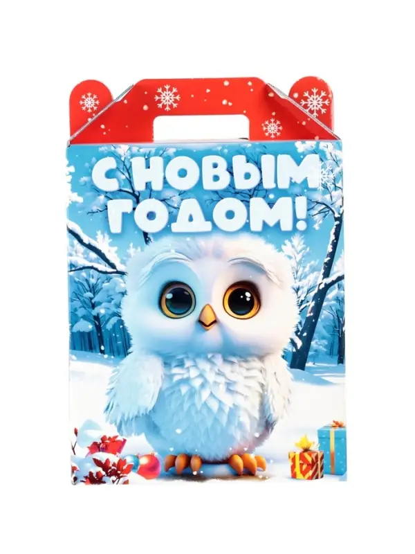 Сладкий новогодний подарок «Совята», 800 г