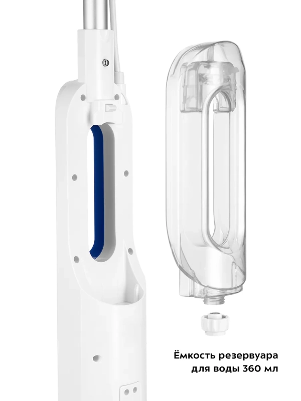 Паровая швабра с насадками КТ-1048 - 1300 Вт - 360 мл Паровая швабра с насадками КТ-1048 - 1300 Вт - 360 мл