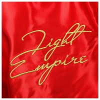 Шорты для тайского бокса FIGHT EMPIRE, р. S, цвет красный