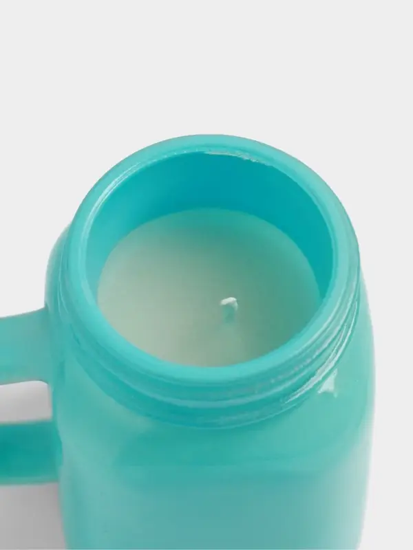 Свеча вотивная в стеклянной баночке, 100 г, бергамот