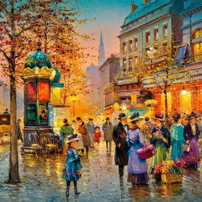 Пазл «Парижский бульвар», 1000 элементов Пазл «Парижский бульвар», 1000 элементов