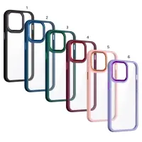 Чехол iPh 13 Pro цветной бампер