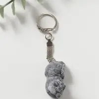 Брелок "Тигр лежит маленький" 3см