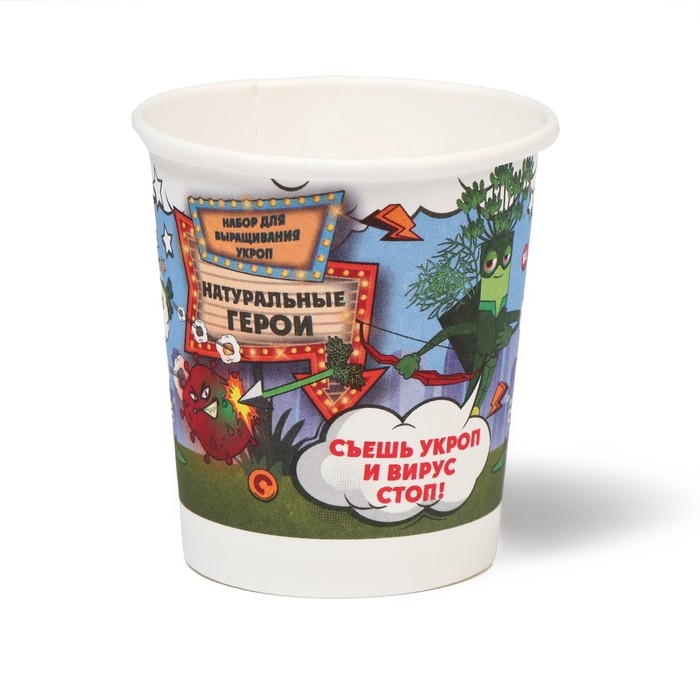 Набор для выращивания «Натуральные Герои», укроп Набор для выращивания «Натуральные Герои», укроп