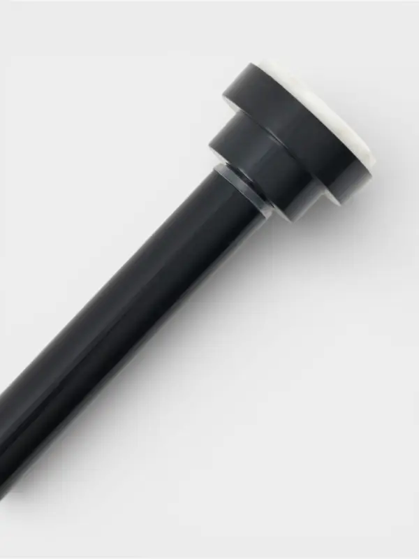 Карниз для ванной &laquo;Доляна&raquo;, телескопический, 116-220 см, стальной, черный