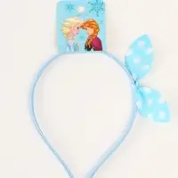 Ободок для волос «Бантик» голубой, Холодное сердце