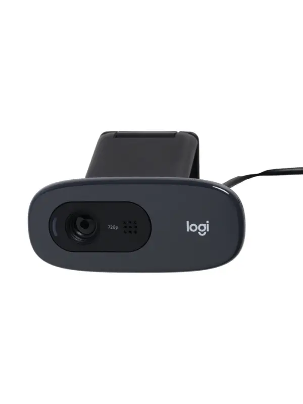 Веб-камера Logitech C270, 1 Мп, 1280&times;720, USB, микрофон, шумоподавление, 1.5 м, чёрная