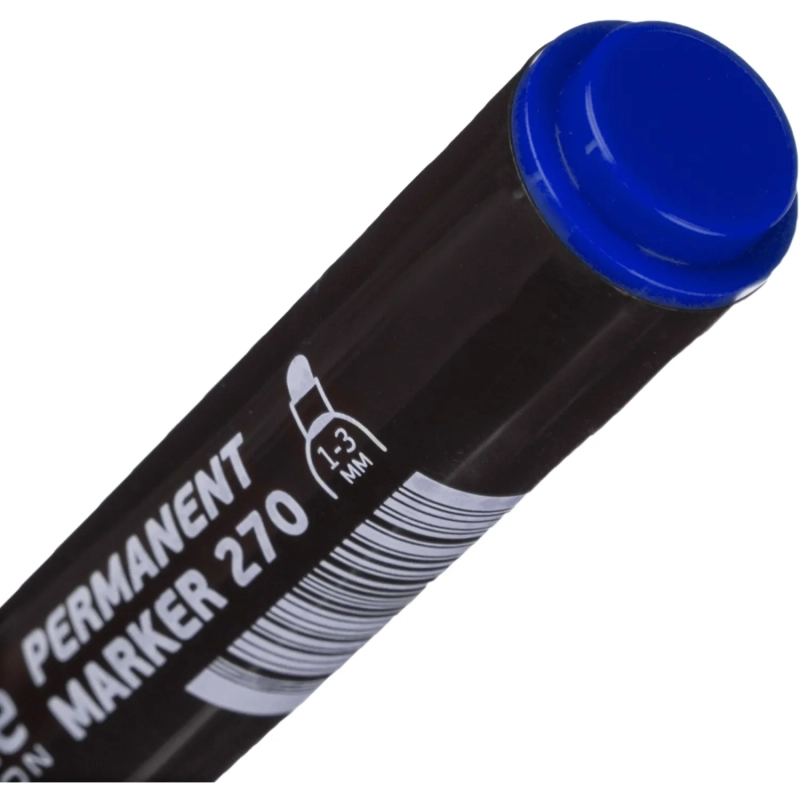 Маркер перманентный Attache Selection 270 синий 1-3мм кругл. наконечник