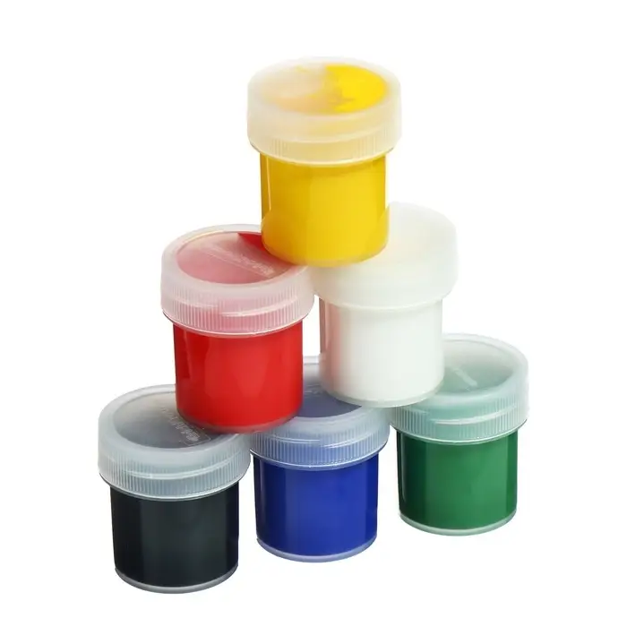 Гуашь 6 цветов &times; 20 мл, ErichKrause Kids Space Animals, с УФ защитой яркости, в коробке