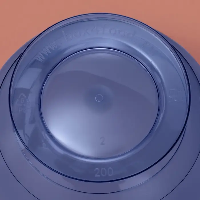 Креманка пластиковая одноразовая &laquo;Кристалл&raquo;, 200 мл, синяя