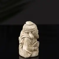 Набор фигурок &laquo;Нэцкэ&raquo;, 5 шт., 20&times;10&times;7 см, бежевый