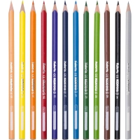 Карандаши цветные 12цв 3-гран,точилка Kores 93312.01