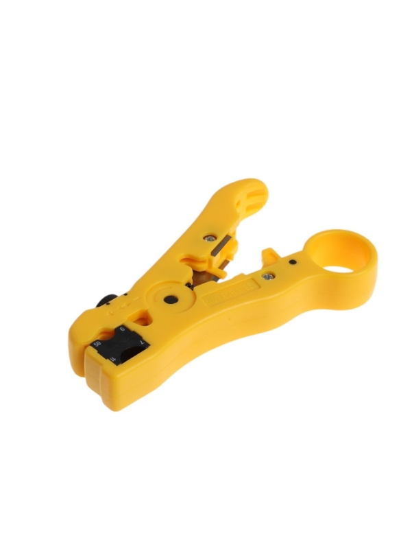 Стриппер ТУНДРА, для зачистки и обрезки витой пары, коаксиального кабеля RG-59/7/9/11 Стриппер ТУНДРА, для зачистки и обрезки витой пары, коаксиального кабеля RG-59/7/9/11