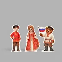Набор оформительский &laquo;Традиции России&raquo;, 5 предметов
