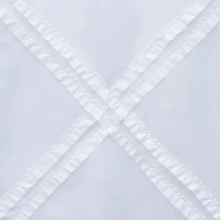 Штора для ванной &laquo;Ла Каса&raquo;, с люверсами, 180&times;180 см, полиэстер, белая