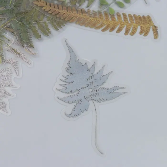 Наклейки для творчества "Пальмовые листья" набор 40 шт 12х9 см Наклейки для творчества "Пальмовые листья" набор 40 шт 12х9 см