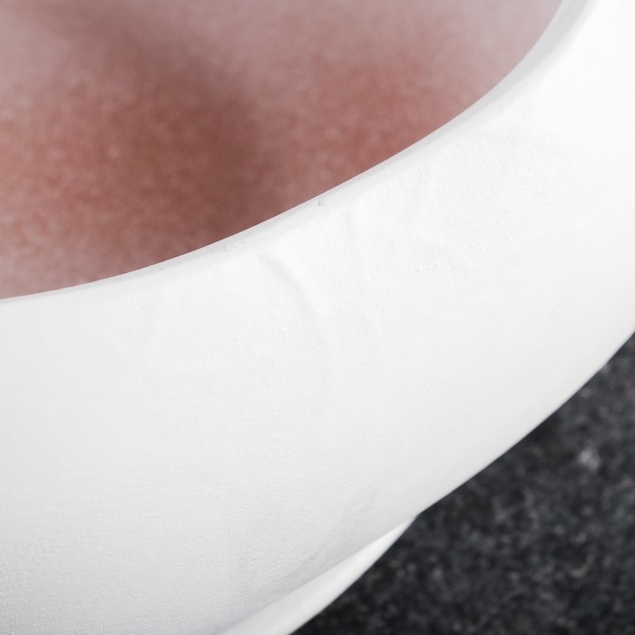 Горшок Горшок "Бонсай" для кактусов и суккулентов, большой белый, 2,5, л/ 24х28см