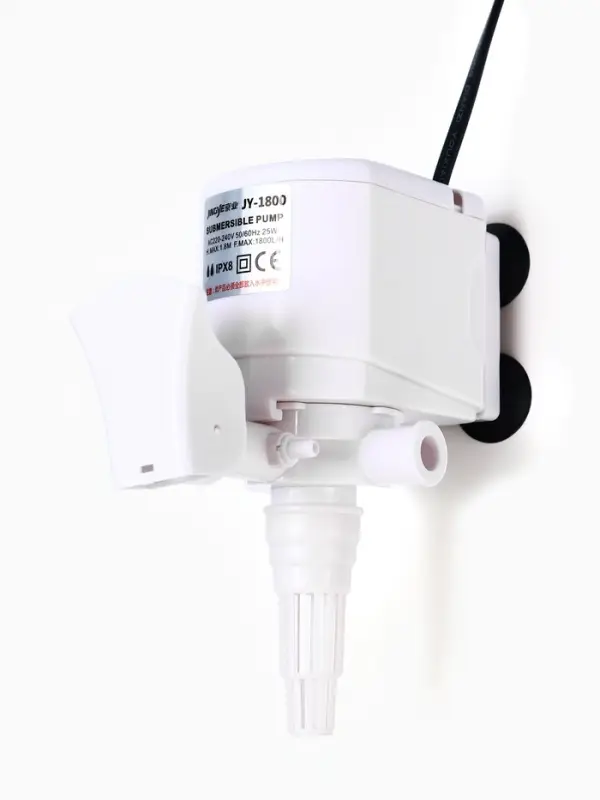 Помпа аквариумная JINGYE JY-1800, 1800 л/ч, 25 Вт, высота подъема воды 1.8 м