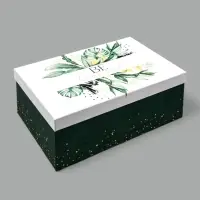 Набор коробок 10 в 1, упаковка подарочная, &laquo;GREEN&raquo;, 12&times;7&times;4 - 32.5&times;20&times;12.5 см