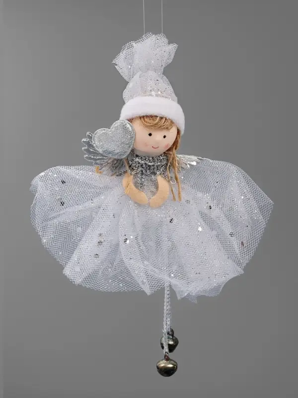 Мягкая игрушка - подвес «Ангелочек» Мягкая игрушка - подвес «Ангелочек»