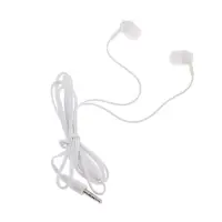 Наушники Blast BAH-217 Mobile, вакуумные, микрофон, 3.5 мм, 1.2 м, белые