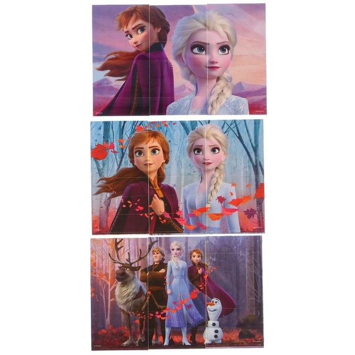 Падающая башня + пазлы, Холодное сердце Падающая башня + пазлы, Холодное сердце