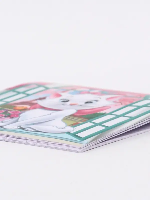 Блокнот 10х10см, 16 л МИКС "Принцессы"