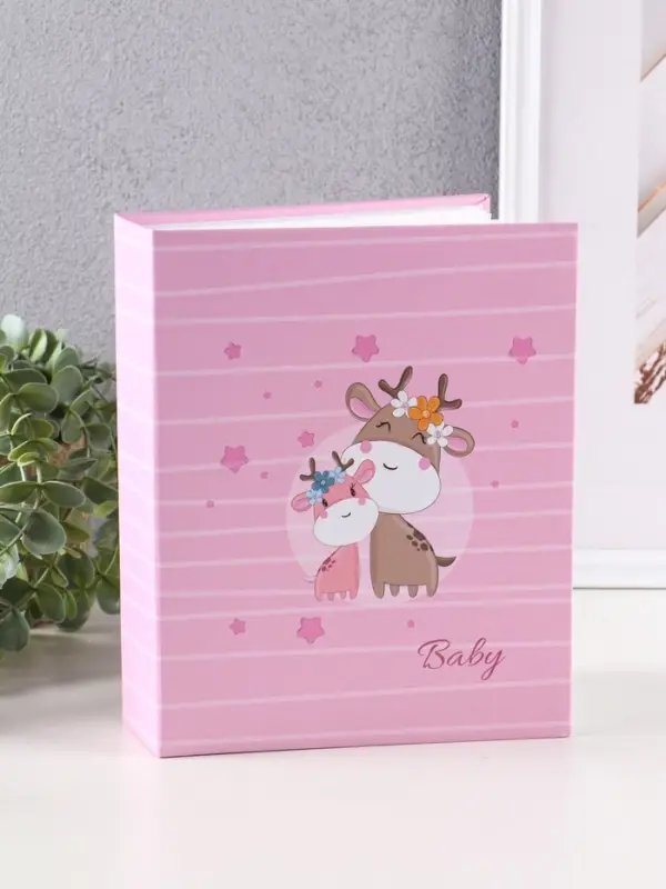 Фотоальбом "Оленята!  200ф 10X15см, ПП карм.