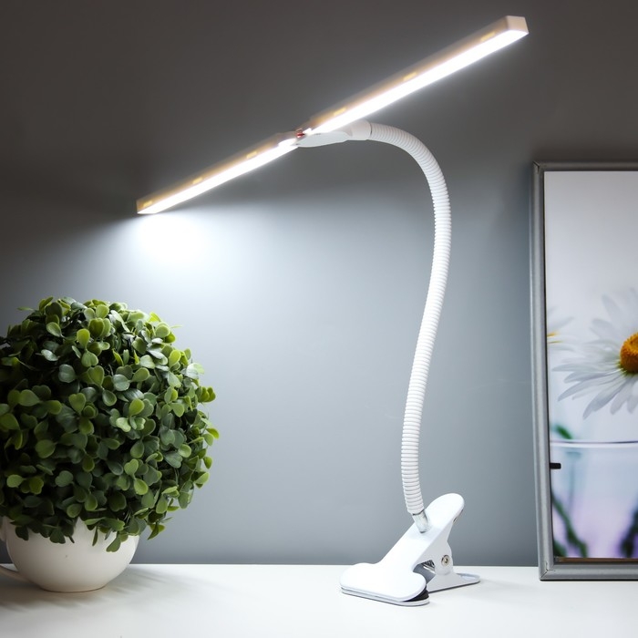 Настольная лампа  Настольная лампа "Семи" LED 5Вт 6000К белый 7,5х10,5х65 см
