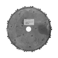 Нож для триммера цепной ТУНДРА, 235&times;25.4 мм, 36 зубьев