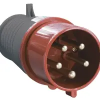 Вилка переносная ССИ-025 32А 6ч 380В 3P+PE+N IP44 IEK