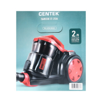 Пылесос Centek CT-2536, 2400/ 420 Вт, НEPA-фильтр, чёрно-красный