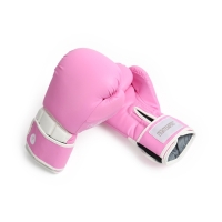 Боксерские перчатки FIGHT EMPIRE, ROSY, розовые, размер 12 oz