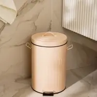 Ведро для мусора SL Home, 5 л, 28&times;21&times;31 см, бежевое