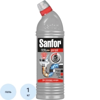 Средство для прочистки труб SANFOR, 1000гр