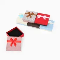 Набор коробочек подарочных 6 шт. под набор &laquo;Структура&raquo;, 9&times;9 см, цвет МИКС