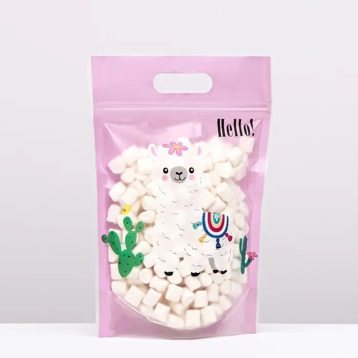 Пакет подарочный, с zip-lock застежкой, 15 х 22,5 см, МИКС