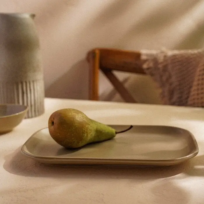 Блюдо фарфоровое SL Home &laquo;Песчаный бриз&raquo;, 29.5&times;20 см, бежевый