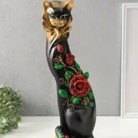 Копилка для денег &laquo;Кошка Маркиза с большой розой, 46&times;18&times;15 см