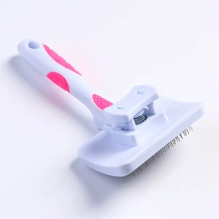 Пуходёрка, 8.5&times;15.5 с, с самоочисткой, без капель, пластик, белая