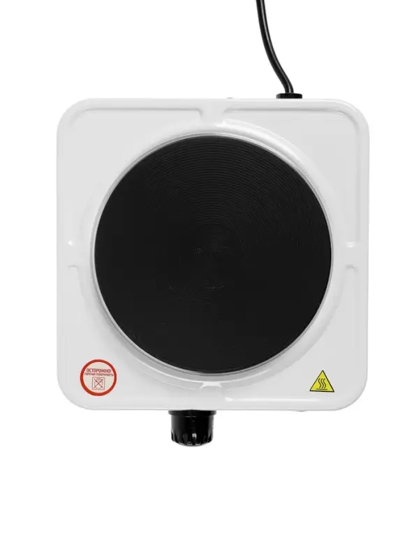 Плитка электрическая ENERGY EN-901, 1000 Вт, 155 мм, 1 конфорка, белая