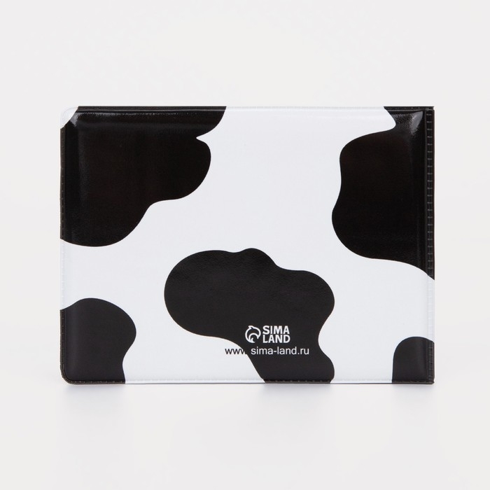 Обложка для студенческого билета, цвет белый/чёрный Обложка для студенческого билета, цвет белый/чёрный