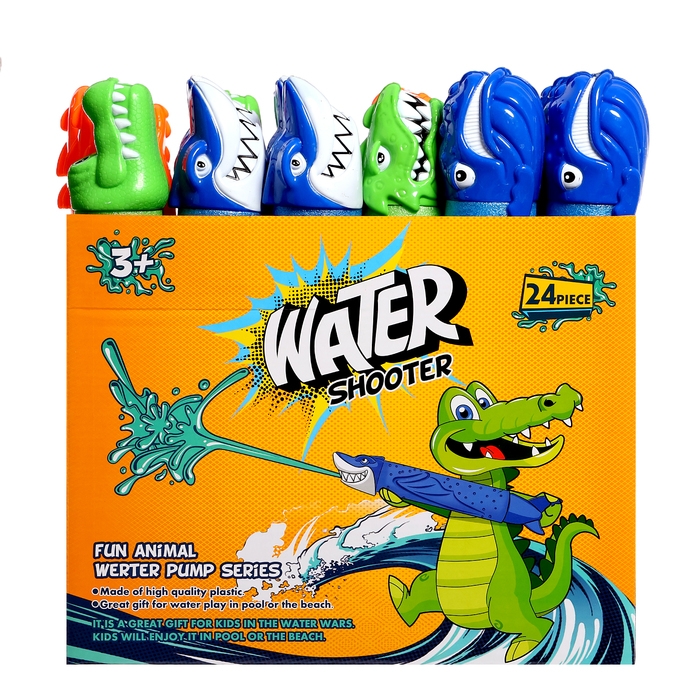 Водная пушка «Зубастик», 32 см., цвет МИКС Водная пушка «Зубастик», 32 см., цвет МИКС