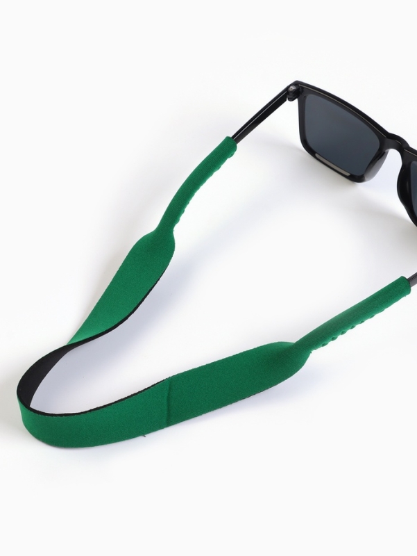 Шнурок для спортивных очков, 42 см, зеленый Шнурок для спортивных очков, 42 см, зеленый