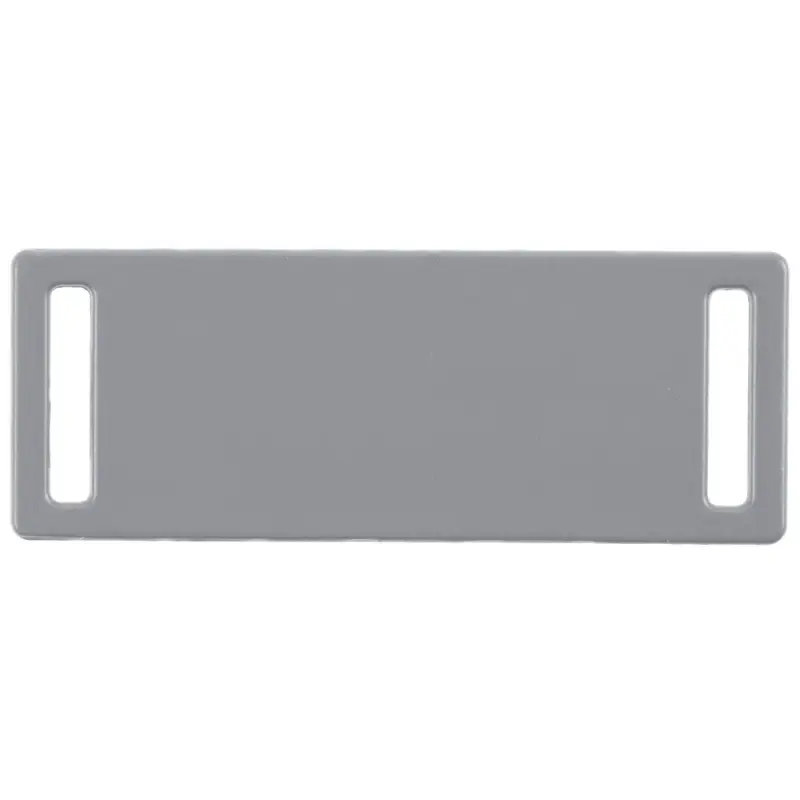 Шильдик металлический Kova, серый