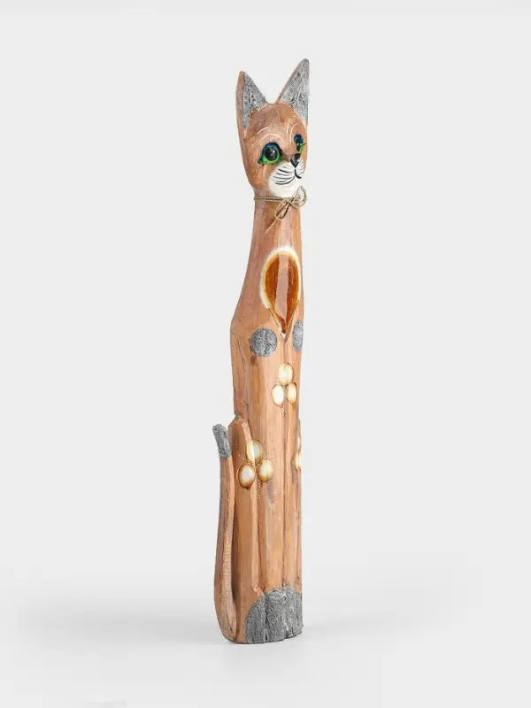Сувенир &laquo;Кошка&raquo;, 80 см, дерево